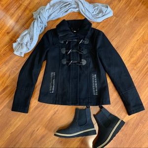 Black Express Peacoat XS